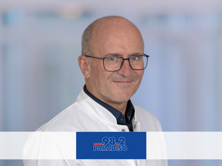 Portraitfoto Dr. med. Georg Fritz, Chefarzt Abteilung Anästhesiologie, Intensivmedizin und Schmerztherapie am Immanuel Klinikum Bernau Herzzentrum Brandenburg zum Thema Patientenverfügung und Vorsorgevollmacht bei Radio Paradiso