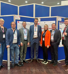 Prof. Dr. Anja Haase-Fielitz, Christoph Roland Edlinger, Dr. med. Marwin Bannehr, Dr. med. Christian Georgi, Victoria Meretz, Univ.-Prof. Dr. med. Christian Butter und Johannes Georg Schlegl (von links nach rechts)