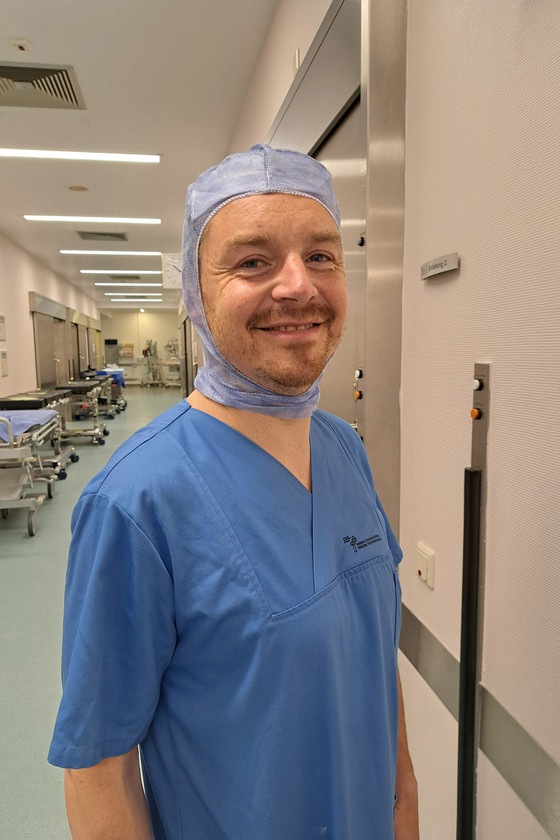Operationsassistent Sebastian Vogel