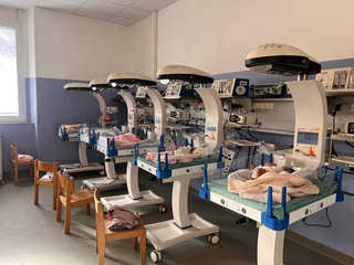 Blick in die neu eröffnete Neonatologie-Abteilung