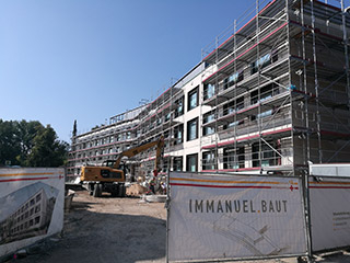 Immanuel Klinikum Bernau bei Berlin | Herzzentrum Brandenburg | Neubau | Baustellenbesichtigung | Andreas Linke | Jörg Babe