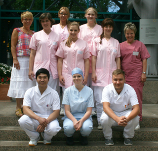 Immanuel Klinikum Bernau Herzzentrum Brandenburg - Nachricht - Auszubildende starten in die Praxis - Gruppenfoto